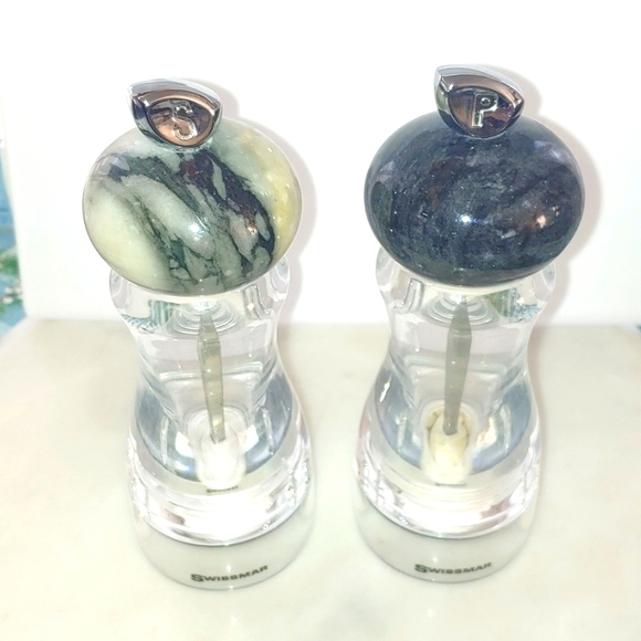 Swissmar Granite Salt & Pepper Mill Set - Picture 14 of 16